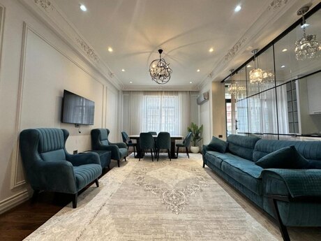 3 otaq · 120 m² · 12/18 mərtəbə, Elmlər Akademiyası