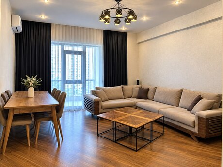 Vurğun Residence kompleksində 3 otaqlı yeni tikili mənzil satılır, 105 m², 550 000 AZN, şəkil 3 / 11