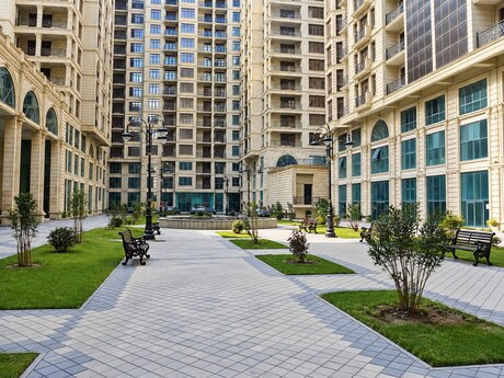 28 Mayda 3 otaqlı yeni tikili mənzil kirayə verilir, 180 m², 3 500 AZN/ay, şəkil 2 / 12