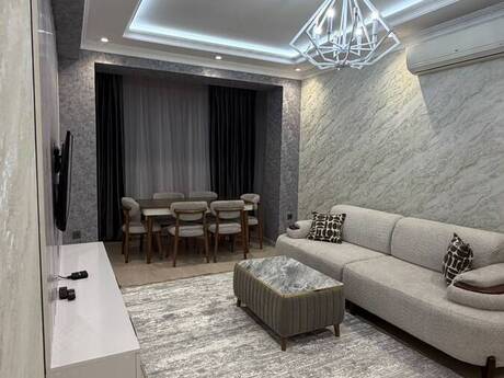 Nəriman Nərimanovda 3 otaqlı yeni tikili mənzil kirayə verilir, 98 m², 1 200 AZN/ay, şəkil 2 / 12