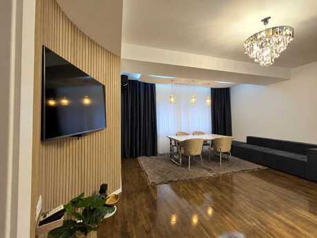 Vurğun Residence kompleksində 4 otaqlı yeni tikili mənzil kirayə verilir, 140 m², 3 500 AZN/ay, şəkil 4 / 12