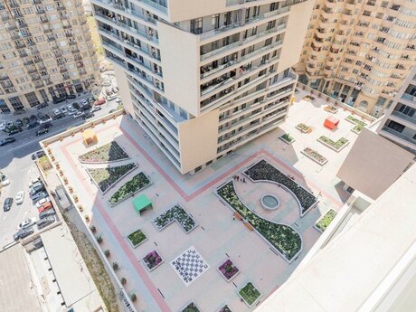 Grand Hayat kompleksində 2 otaqlı yeni tikili mənzil kirayə verilir, 95 m², 1 500 AZN/ay, şəkil 4 / 12