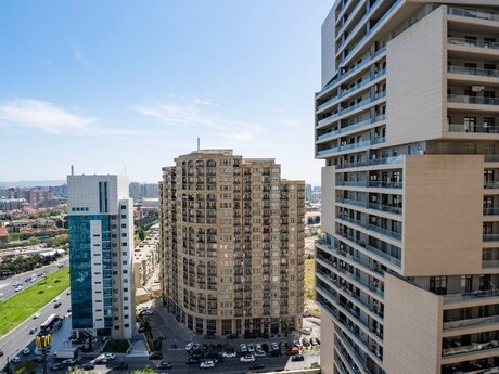 Grand Hayat kompleksində 2 otaqlı yeni tikili mənzil kirayə verilir, 95 m², 1 500 AZN/ay, şəkil 2 / 12