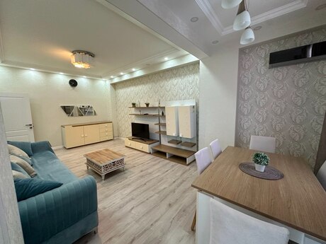 Həzi Aslanovda 2 otaqlı yeni tikili mənzil kirayə verilir, 60 m², 700 AZN/ay, şəkil 2 / 8