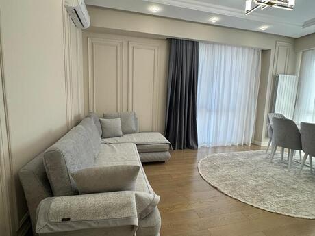 City Garden kompleksində 3 otaqlı yeni tikili mənzil kirayə verilir, 90 m², 1 400 AZN/ay, şəkil 3 / 12
