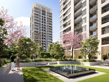 Nizamidə 1 otaqlı yeni tikili mənzil satılır, 67,6 m², 312 000 AZN, şəkil 2 / 5
