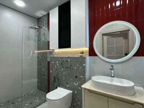 İnşaatçılarda 3 otaqlı yeni tikili mənzil kirayə verilir, 80 m², 850 AZN/ay, şəkil 5 / 12