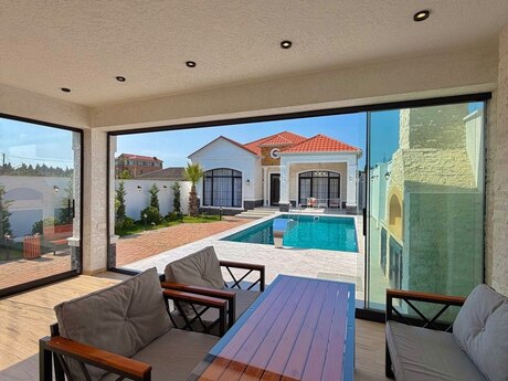 Mərdəkanda 5 otaqlı həyət evi satılır, 220 m², 450 000 AZN, şəkil 3 / 12