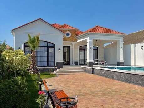 Mərdəkanda 5 otaqlı həyət evi satılır, 220 m², 450 000 AZN, şəkil 2 / 12