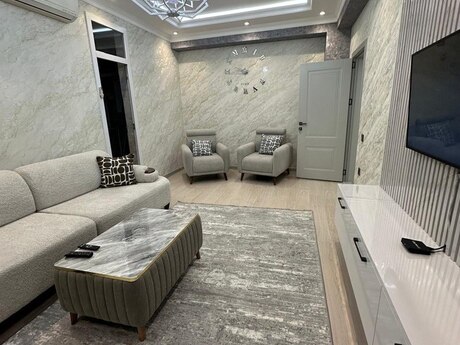 2-room new-build apartment for rent in Nəriman Nərimanov, 120 m², 1 000 AZN/mo, photo 3 / 9