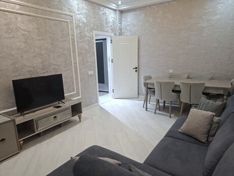 Qaraçuxurda 2 otaqlı yeni tikili mənzil kirayə verilir, 57,4 m², 450 AZN/ay, şəkil 2 / 11