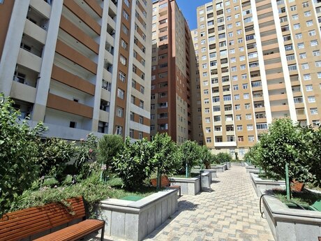 Qara Qarayevdə 3 otaqlı yeni tikili mənzil kirayə verilir, 110 m², 1 200 AZN/ay, şəkil 2 / 12