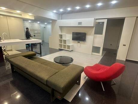 Şah İsmayıl Xətaidə 3 otaqlı yeni tikili mənzil kirayə verilir, 135 m², 1 600 AZN/ay, şəkil 3 / 12