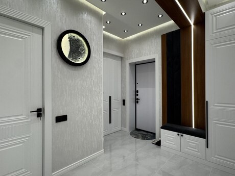 Əhmədlidə 2 otaqlı yeni tikili mənzil satılır, 61 m², 225 000 AZN, şəkil 5 / 10