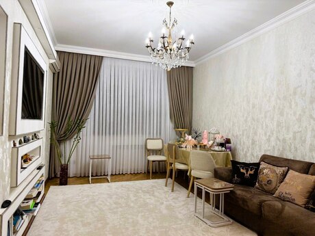 Nəsimidə 2 otaqlı yeni tikili mənzil kirayə verilir, 70 m², 900 AZN/ay, şəkil 2 / 6