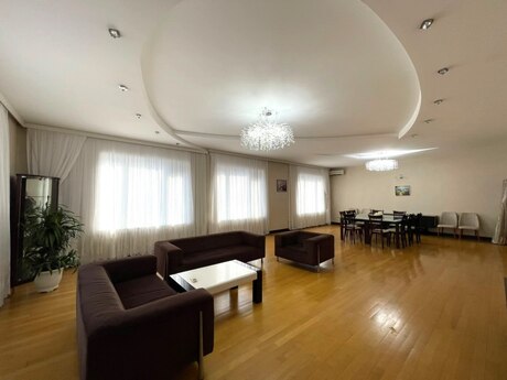 5-room new-build apartment for rent in Nizami, 320 m², 2 400 AZN/mo, photo 2 / 12