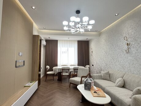 Gənclikdə 3 otaqlı yeni tikili mənzil kirayə verilir, 117 m², 1 500 AZN/ay, şəkil 3 / 11