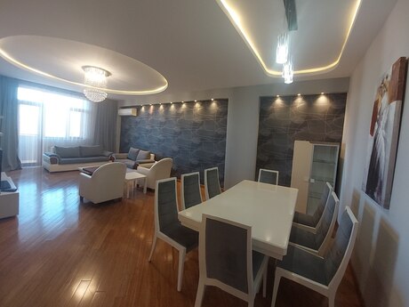 Nərimanovda 3 otaqlı yeni tikili mənzil kirayə verilir, 169 m², 1 450 AZN/ay, şəkil 3 / 12