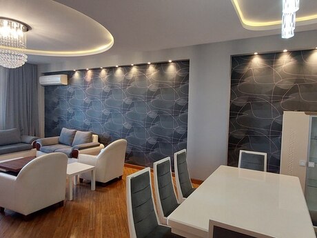 Nərimanovda 3 otaqlı yeni tikili mənzil kirayə verilir, 169 m², 1 450 AZN/ay, şəkil 2 / 12