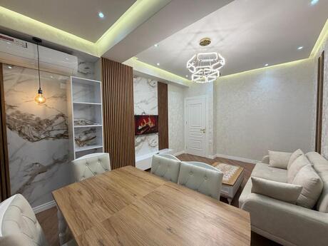 Nəriman Nərimanovda 2 otaqlı yeni tikili mənzil kirayə verilir, 90 m², 1 100 AZN/ay, şəkil 2 / 12