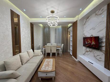 Nəriman Nərimanovda 2 otaqlı yeni tikili mənzil kirayə verilir, 90 m², 1 100 AZN/ay, şəkil 3 / 12