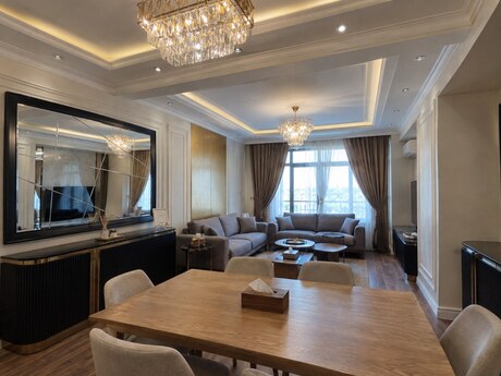 Grand Hayat kompleksində 2 otaqlı yeni tikili mənzil kirayə verilir, 68 m², 800 AZN/ay, şəkil 2 / 8