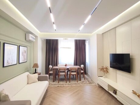 BCR Khatai kompleksində 2 otaqlı yeni tikili mənzil kirayə verilir, 72 m², 1 590 AZN/ay, şəkil 2 / 12