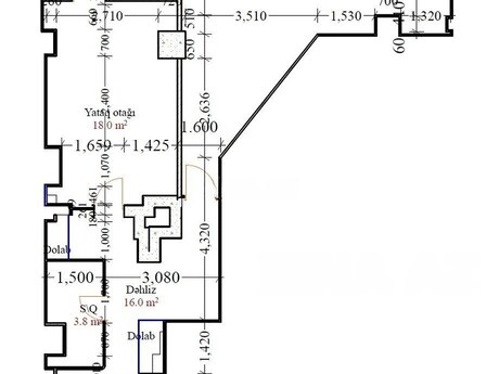 Gənclikdə 2 otaqlı yeni tikili mənzil satılır, 118 m², 198 000 AZN, şəkil 5 / 7
