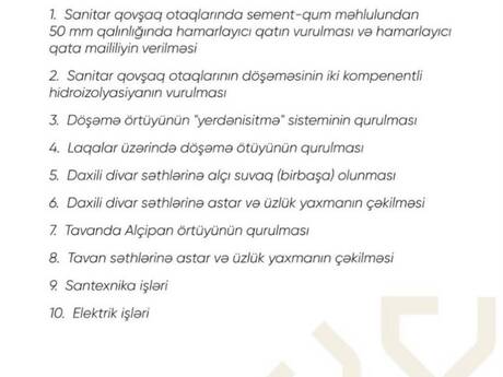 Avant Vista kompleksində 2 otaqlı yeni tikili mənzil satılır, 89 m², 215 000 AZN, şəkil 4 / 12