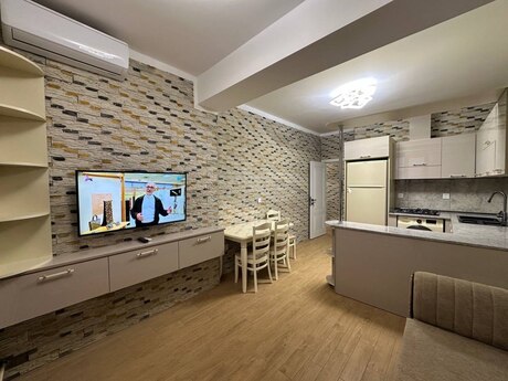 Neftçilərdə 2 otaqlı yeni tikili mənzil kirayə verilir, 55 m², 570 AZN/ay, şəkil 2 / 12