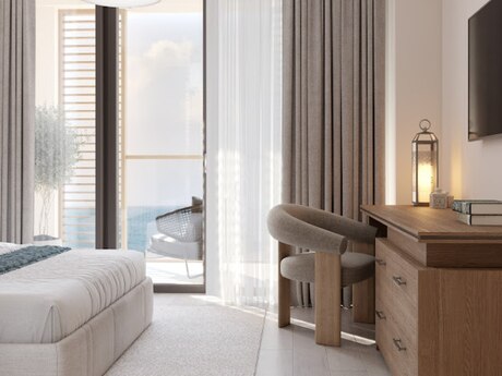 Sea Breezedə 1 otaqlı yeni tikili mənzil satılır, 32 m², 104 000 AZN, şəkil 5 / 11