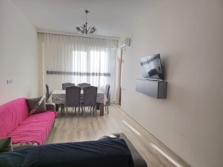 İnşaatçılarda 2 otaqlı yeni tikili mənzil kirayə verilir, 55 m², 650 AZN/ay, şəkil 2 / 9
