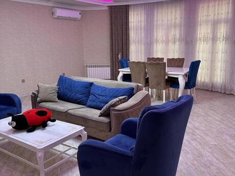 3-room new-build apartment for rent in Şah İsmayıl Xətai, 157 m², 1 400 AZN/mo, photo 2 / 12