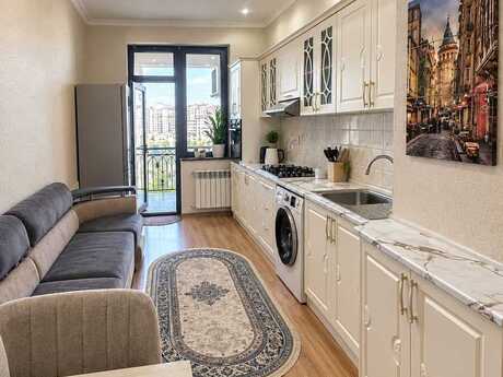 Nəriman Nərimanovda 2 otaqlı yeni tikili mənzil kirayə verilir, 100 m², 1 070 AZN/ay, şəkil 5 / 6