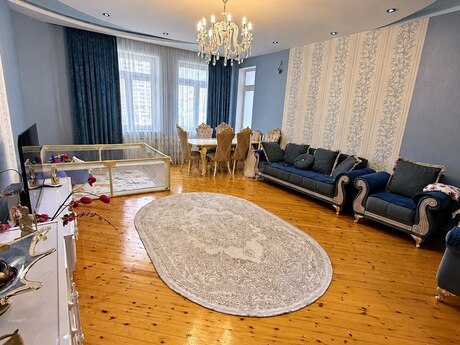 3-комн. · 140 m² · 11/18 этаж, Həzi Aslanov