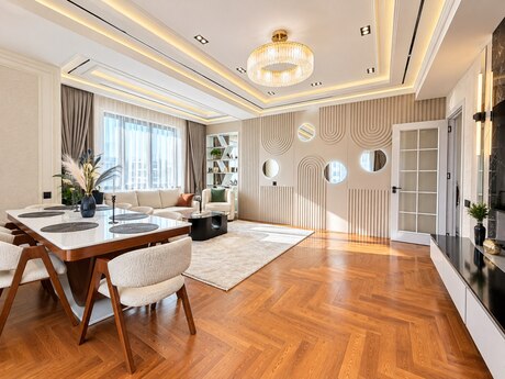 28 Park Residence kompleksində 3 otaqlı yeni tikili mənzil satılır, 120 m², 535 000 AZN, şəkil 5 / 12