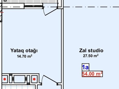 Qara Qarayevdə 2 otaqlı yeni tikili mənzil satılır, 55 m², 190 000 AZN, şəkil 3 / 6