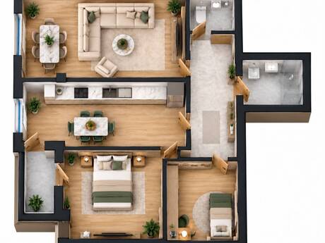 Nəriman Nərimanovda 3 otaqlı yeni tikili mənzil satılır, 112 m², 345 000 AZN, şəkil 3 / 7