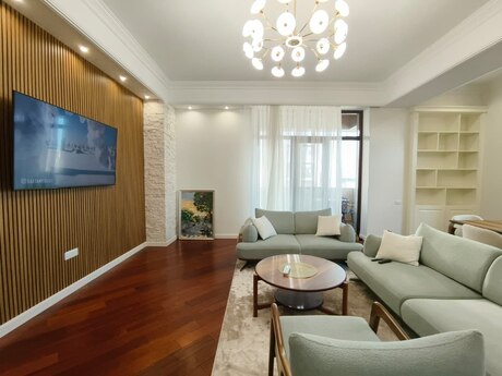 7 Points kompleksində 4 otaqlı yeni tikili mənzil kirayə verilir, 187 m², 3 500 AZN/ay, şəkil 2 / 9