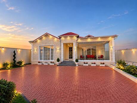 Mərdəkanda 4 otaqlı həyət evi satılır, 180 m², 350 000 AZN, şəkil 2 / 12