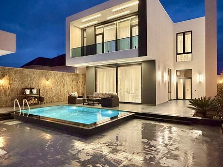 Mərdəkanda 4 otaqlı həyət evi satılır, 250 m², 590 000 AZN, şəkil 4 / 12
