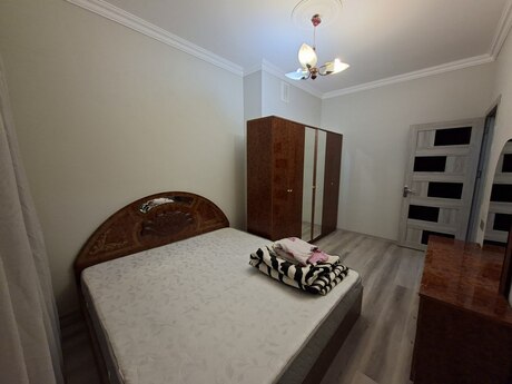 Bakıxanovda 2 otaqlı yeni tikili mənzil kirayə verilir, 45 m², 550 AZN/ay, şəkil 4 / 6