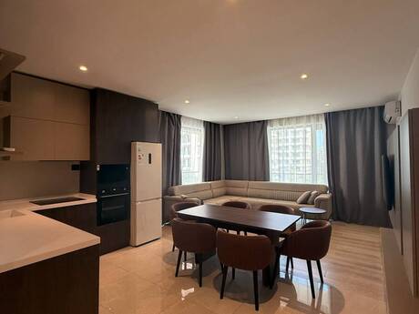 3-room new-build apartment for rent in Sea Breeze, 160 m², 2 000 AZN/mo, photo 5 / 12