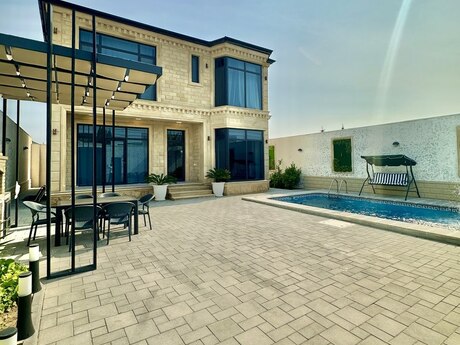 Mərdəkanda 4 otaqlı həyət evi satılır, 260 m², 355 000 AZN, şəkil 2 / 12