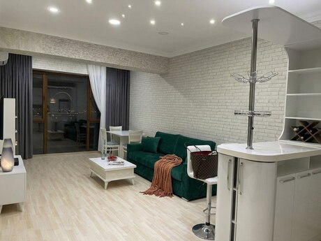 Park Azure kompleksində 2 otaqlı yeni tikili mənzil kirayə verilir, 78 m², 1 500 AZN/ay, şəkil 3 / 9