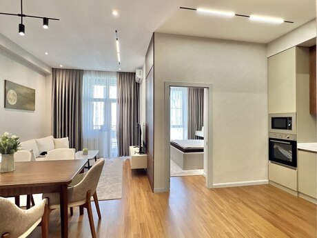 Zümrüd Residence kompleksində 2 otaqlı yeni tikili mənzil satılır, 57 m², 285 000 AZN, şəkil 5 / 11