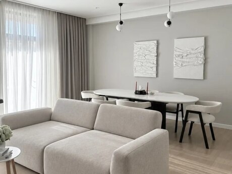 Ağ şəhərdə 4 otaqlı yeni tikili mənzil kirayə verilir, 150 m², 4 000 AZN/ay, şəkil 4 / 12