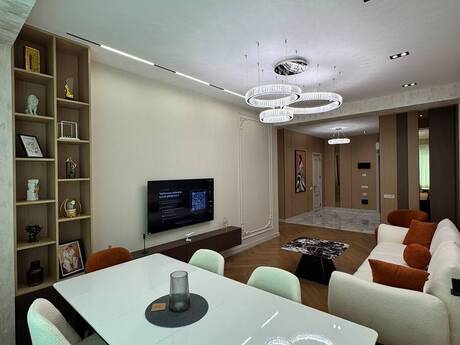 4 otaq · 128 m² · 13/14 mərtəbə, Nəsimi