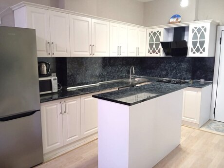 Sabah Residence kompleksində 2 otaqlı yeni tikili mənzil kirayə verilir, 60 m², 1 000 AZN/ay, şəkil 3 / 9