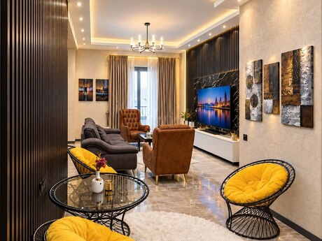 3-room new-build apartment for sale in Ağ şəhər, 92 m², 530 000 AZN, photo 3 / 12
